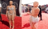 FOTOS: MUJER DE WIZ KHALIFA llegó a los MTV VMAs casi desnuda