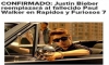 Justin Bieber el reemplazo de Paul Walker en Rapido y Furioso 7